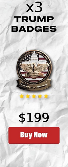 Trump Badge - 3 badge